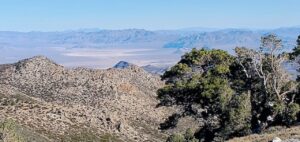 View from the top of Wheeler Pass