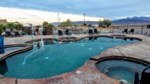 Hot Springs fed pool
